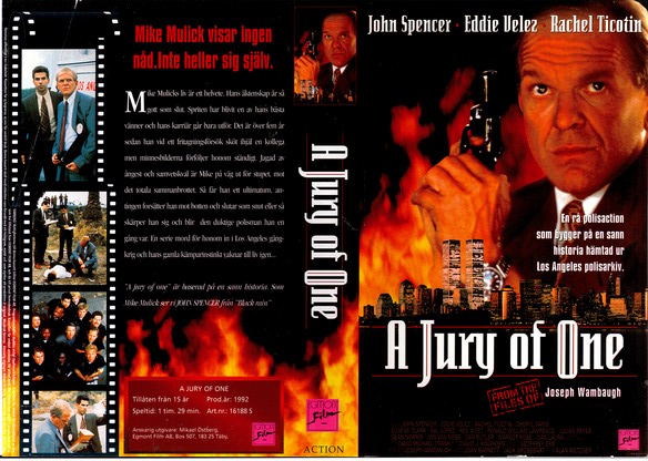 A JURY OF ONE (Vhs-Omslag)